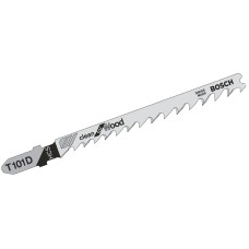 Пилка для лобзика Bosch по дереву T 101 D, 4-5,2 × 100 мм, 100 шт