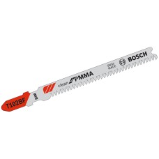 Пилка Bosch по пластику T 102 BF, 1,8 × 92 мм, 3 шт