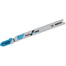 Пилка Bosch по металу T 118 BF, 1,9-2,3×92 мм, 5 шт
