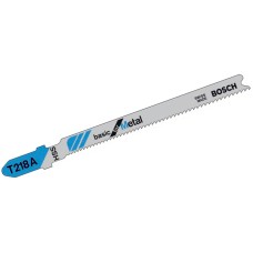 Пилка Bosch по металу T 218 A, 1,1-1,5×92 мм, 5 шт