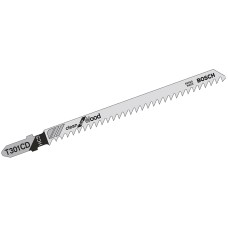 Пилка для лобзика Bosch по дереву T 301 CD, 3×117 мм, 5 шт