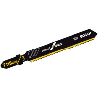Пилка Bosch по нержавейке T 118 EHM, 1,4×83 мм, 3 шт