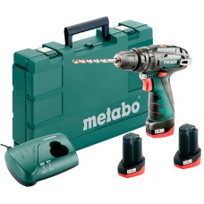 Аккумуляторный ударный шуруповерт Metabo PowerMaxx SB Basic, 3x2.0 Ah, LC 40, кейс