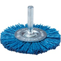 Круглая нейлоновая щетка для дрелей Makita 75 мм (мягкая)