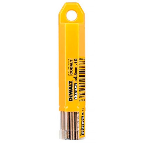 Спіральне свердло по металу DeWalt 8×72×117 мм, 10 шт