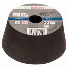 Чашковий шліфкруг по металу Bosch 110/90x55, К60
