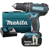 Аккумуляторная ударная дрель-шуруповерт Makita DHP482RF