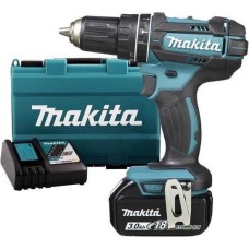 Аккумуляторная ударная дрель-шуруповерт Makita DHP482RF