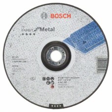 Круг зачисний Bosch Expert for Metal 230×6 мм, опуклий