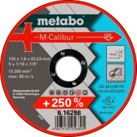 Отрезной круг Metabo M-Calibur Inox TF 41, 125x1,6x22,23 мм