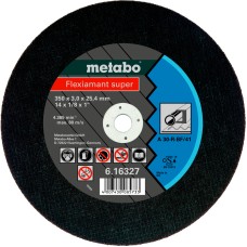 Отрезной круг Metabo Flexiamant Super TF 41, 350x3x25,4 мм, прямой