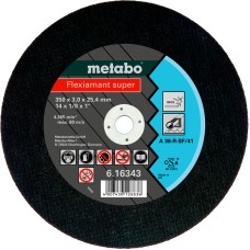 Отрезной круг Metabo Flexiamant Super Inox TF 41, 350x3x25,4 мм, прямой
