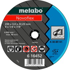 Отрезной круг Metabo Novoflex TF 41, 115x2,5x22,23 мм, прямой