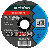 Отрезной круг Metabo Flexiamant TF 41, 115x2,5x22,23 мм, прямой