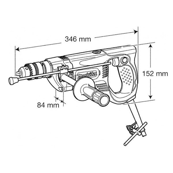 Дрель безударная Makita 6305