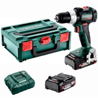 Акумуляторний ударний дриль-шурупокрут Metabo SB 18 LT BL, 2 x 2.0 Ah, ASC 55, кейс MetaBox