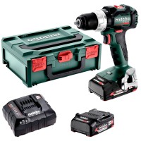 Аккумуляторная дрель-шуруповерт Metabo BS 18 LT BL, 2x2.0 Ah, ASC 55, кейс MetaBox