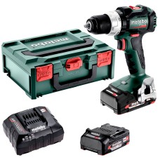 Аккумуляторная дрель-шуруповерт Metabo BS 18 LT BL, 2x2.0 Ah, ASC 55, кейс MetaBox