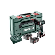 Аккумуляторная дрель-шуруповерт Metabo BS 18 LTX Impuls, 3x4.0 Ah, ASC 55, MetaBox