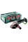 Аккумуляторная угловая шлифмашина Metabo WVBА 18 LTX BL 15-125 Quick DS, без акб и з/у, в кейсе