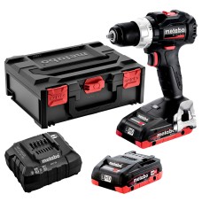 Аккумуляторная дрель-шуруповерт Metabo BS 18 LT BL SE, 2 акб LiHD 4 Ah, з/у, в кейсе