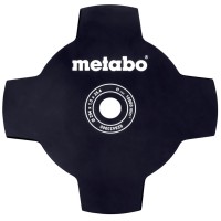 Металлический нож Metabo 4-лепестковый 254x1.5x25.4 мм