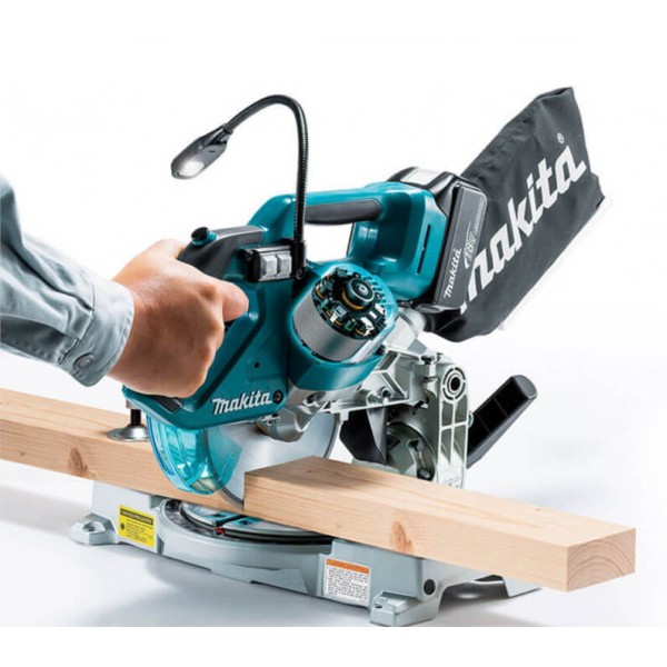 Акумуляторна торцювальна пила Makita DLS600Z без акб і з/п