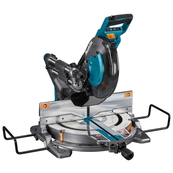 Акумуляторна торцювальна пила Makita XGT 40 V Max без акб і з/п із модулем AWS