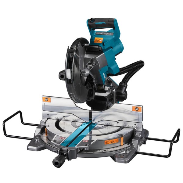 Акумуляторна торцювальна пила Makita XGT 40 V Max без акб і з/п із модулем AWS
