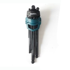Набір ключів шестигранних Makita на тримачі, 9 шт