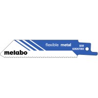 Сабельное полотно Metabo Flexible Metal 100х0.9 мм, 5 шт