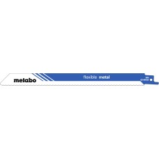 Сабельное полотно Metabo Flexible Metal 225х0.9 мм, 5 шт