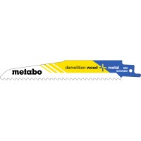 Шабельне полотно Metabo Demolition Wood and Metal 150х1.6 мм