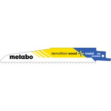 Шабельне полотно Metabo Demolition Wood and Metal 150х1.6 мм