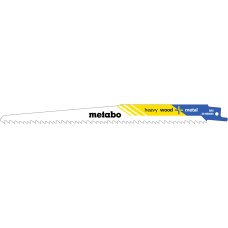 Шабельне полотно Metabo Heavy Wood and Metal 225х1.25 мм, 5 шт