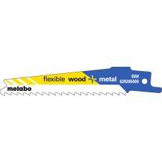 Сабельное полотно Metabo Flexible Wood and Metal 225х0.9 мм, 2 шт