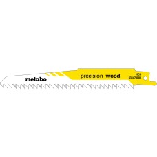 Сабельное полотно Metabo Precision Wood 150х1.25 мм, 100 шт