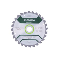 Пильный диск Metabo Cordless cut Classic HW/CT 216х1.8/1.2x30 Z28 WZ 5°