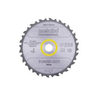 Пильный диск Metabo Power Cut Wood Professional 235х30 Z18 FZ/FA 10°