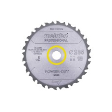 Пильный диск Metabo Power Cut Wood Professional 235х30 Z18 FZ/FA 10°