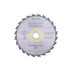Пильный диск Metabo Power Cut Wood Professional 235х30, Z24 WZ 20°