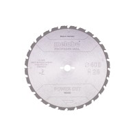Пиляльний диск Metabo Power Cut Wood Professional 400Xх30, Z28 TZ 10°