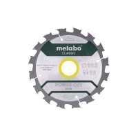 Пильный диск Metabo Power Cut Wood Classic 165х30, Z16 WZ 5°/B