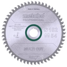Пильный диск Metabo Multi cut - professional, 152x20, Z54 FZ/TZ 5° neg