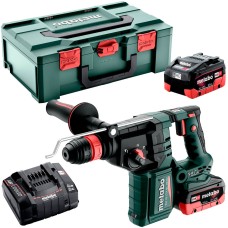 Аккумуляторный перфоратор Metabo KH 18 LTX BL 28 Q, 2 акб 18V 5.5AH LIHD, з/у ASC 145 в MetaBOX 165 L