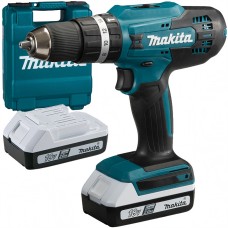Акумуляторний ударний дриль-шурупокрут Makita HP488D006 2 акб 2 Ah, з/п, у кейсі