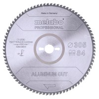 Пильный диск Metabo Aluminium cut - professional, 305x30 Z84 FZ/TZ 5°neg