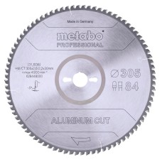 Пильный диск Metabo Aluminium cut - professional, 305x30 Z84 FZ/TZ 5°neg
