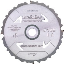 Пильный диск Metabo Fibercement cut — professional, 165x20 Z4 PCD FZ 5°