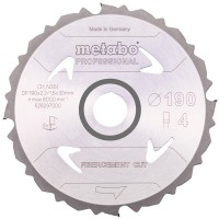 Пильный диск Metabo Fibercement cut — professional, 190x30 Z4 PCD FZ 5°